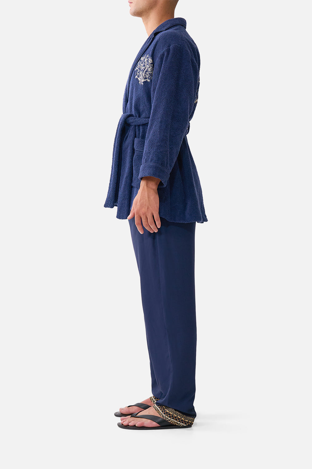 The CAMILLA Mid Length Robe Cloaked In Baroque in our Cloaked In Baroque print.