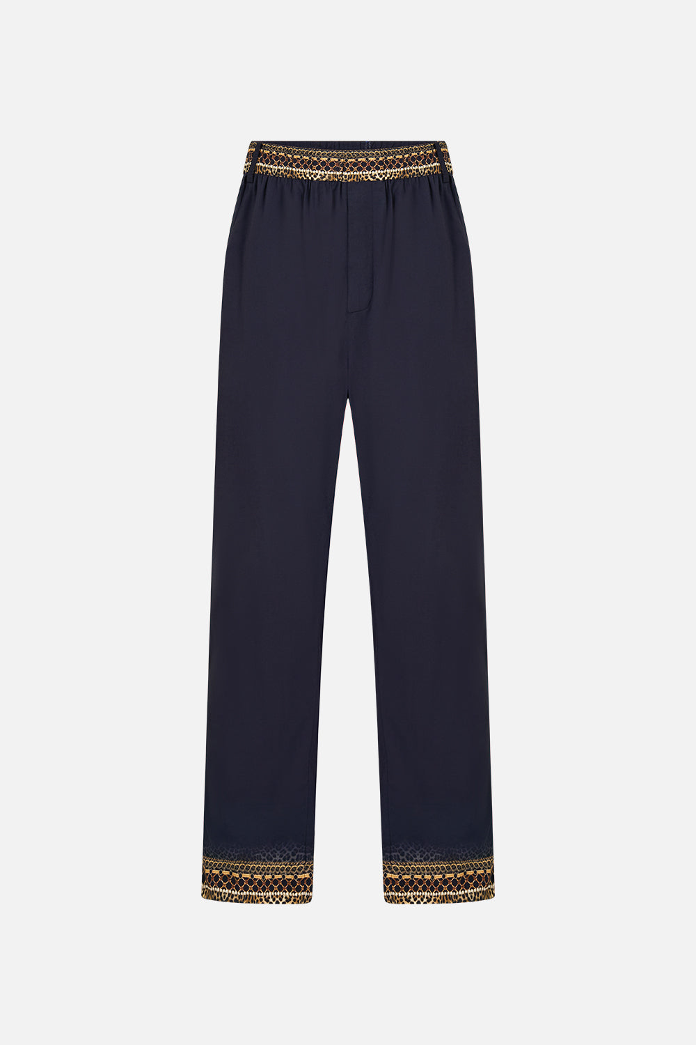 PANTALON D'INTÉRIEUR FUSELÉ ET ÉLASTIQUÉ STYLE BAROQUE