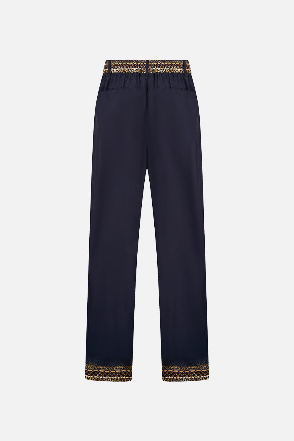 PANTALON D'INTÉRIEUR FUSELÉ ET ÉLASTIQUÉ STYLE BAROQUE