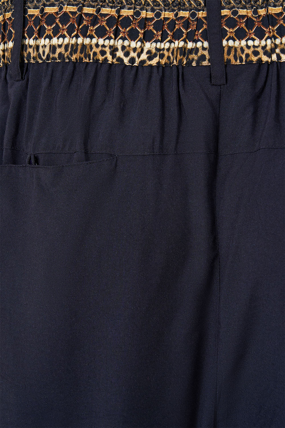 PANTALON D'INTÉRIEUR FUSELÉ ET ÉLASTIQUÉ STYLE BAROQUE