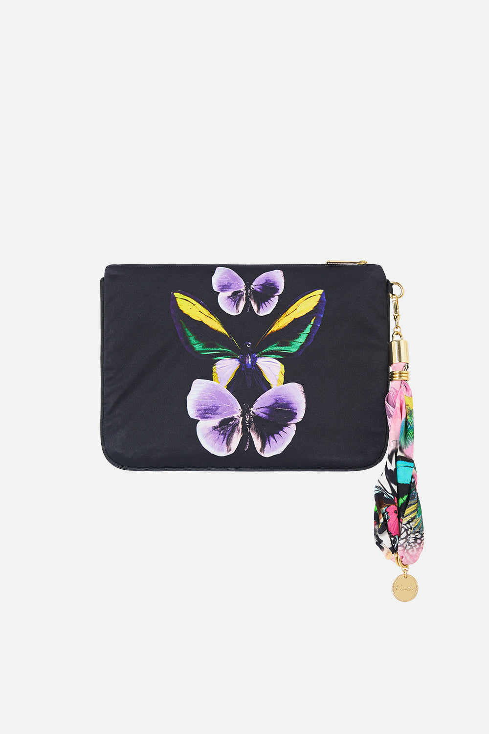 The CAMILLA EMBELLISHED SCARF CLUTCH MILLAMORPHOSIS