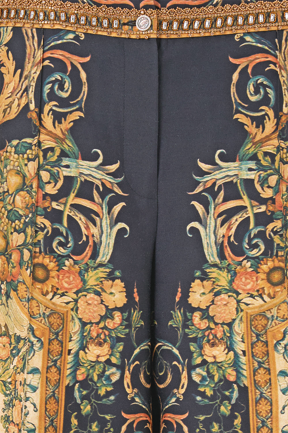 The CAMILLA MICRO MINI SKIRT MEET ME AT THE MET in our  print.