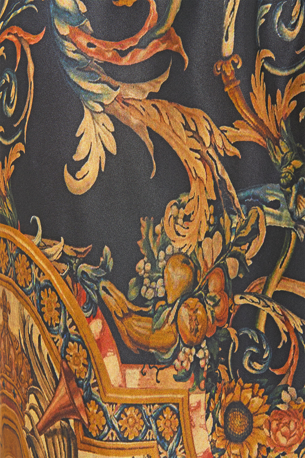 The CAMILLA TURTLE NECK JERSEY DRESS MEET ME AT THE MET in our  print.