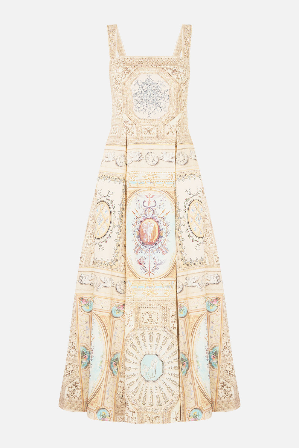 The CAMILLA T SHAPE LONG KAFTAN ART FOR THE EMPRESS in our  print.