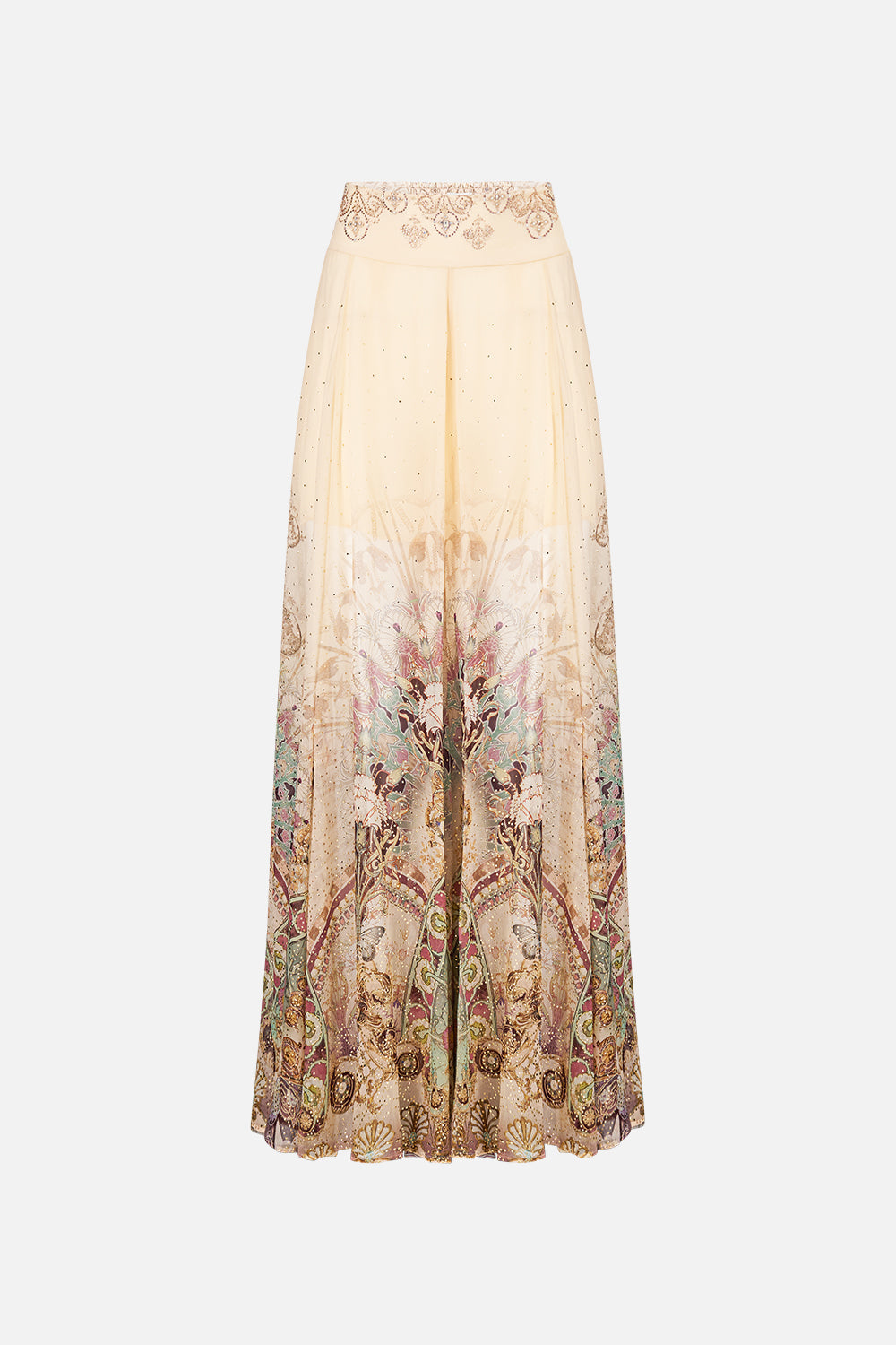 SHEER WIDE LEG PANT A MEETING OF MASTERPIECES