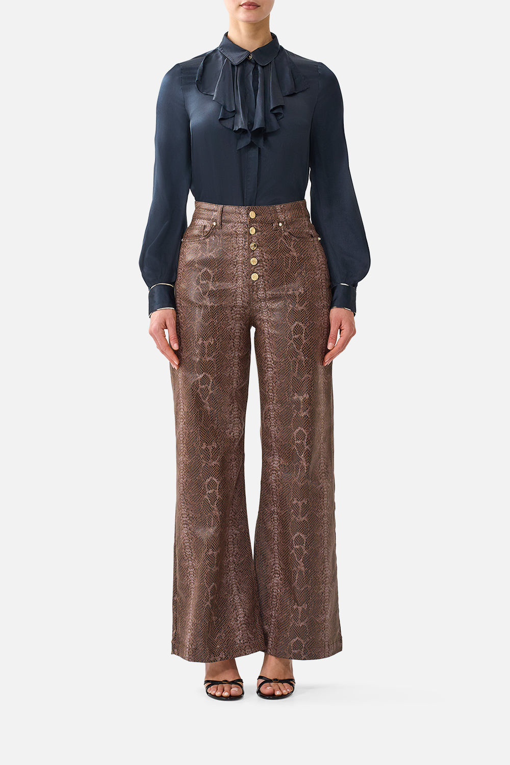 JENNA HIGH WAISTED FLARE DENIM
