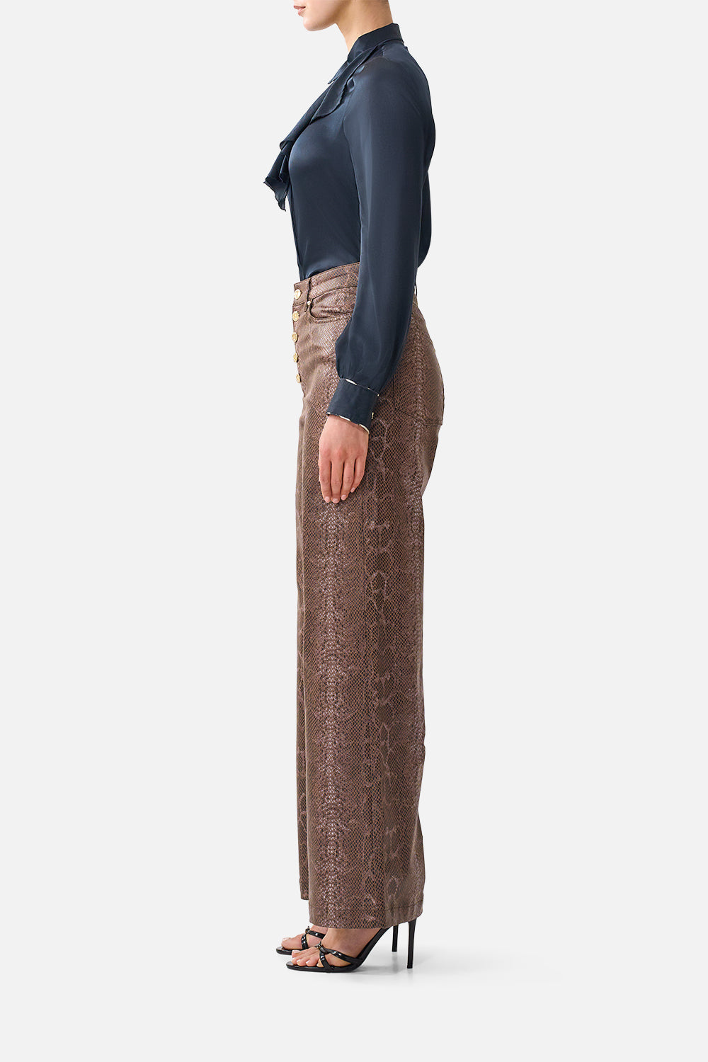JENNA HIGH WAISTED FLARE DENIM