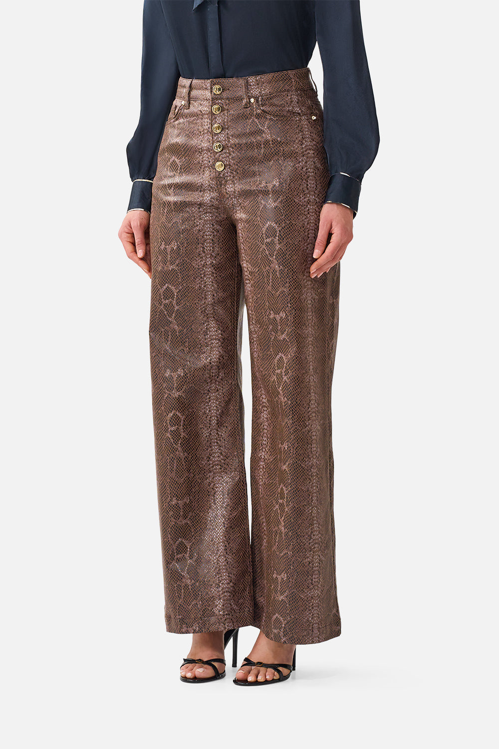 JENNA HIGH WAISTED FLARE DENIM