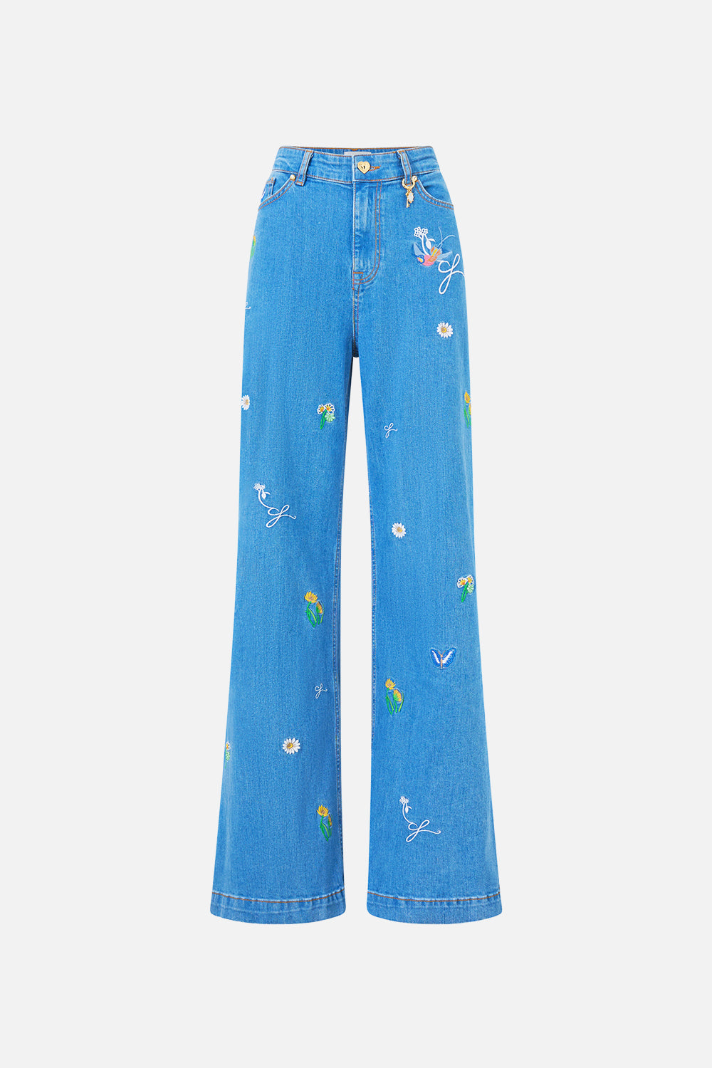 The CAMILLA JENNA HIGH WAISTED FLARE DENIM