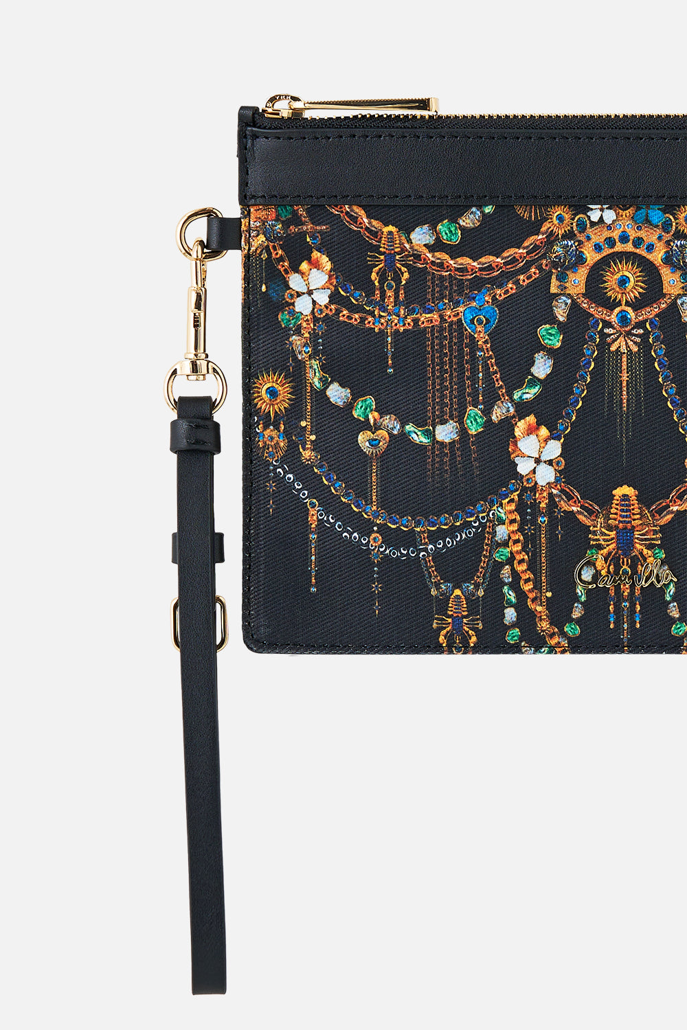 CLUTCH WITH WRISTLET AMULETS AND ALCHEMY