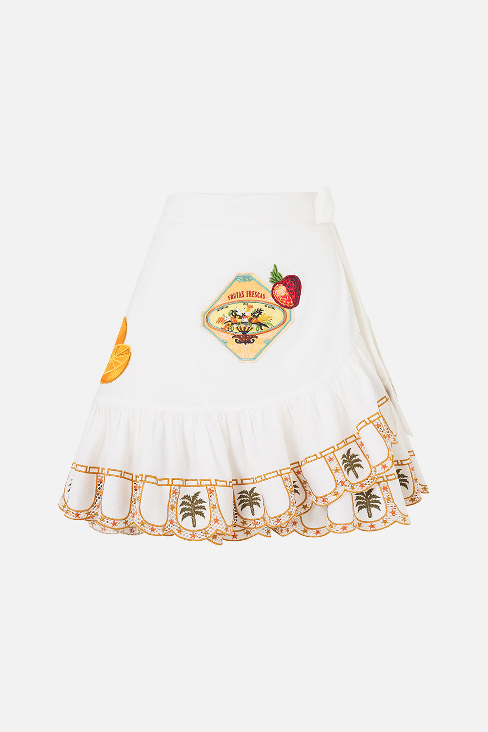 The CAMILLA KIDS FRILL AND BOW JUMPER SISI SOCIETY in our SISI SOCIETY print.
