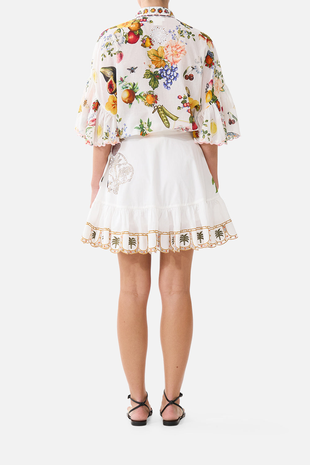 The CAMILLA DEEP COWL PLUNGE DRESS THE SECESSION SESSIONS in our  print.
