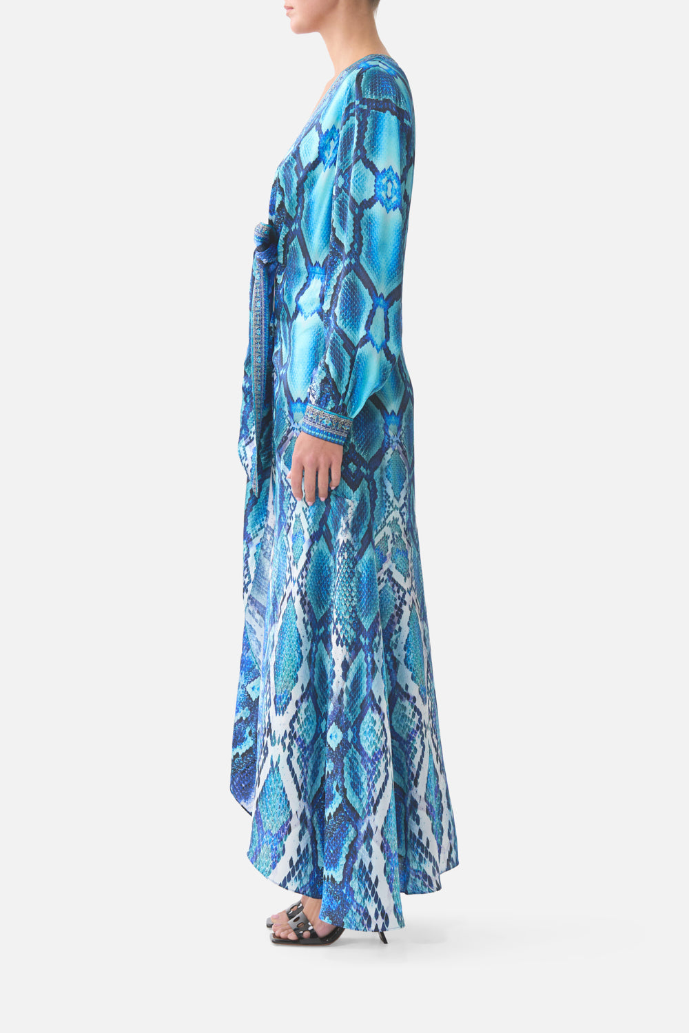 The CAMILLA BABIES SHIRRED DRESS W TIE SHOULDER MIDSUMMER MASTERPIECE in our MIDSUMMER MASTERPIECE print.