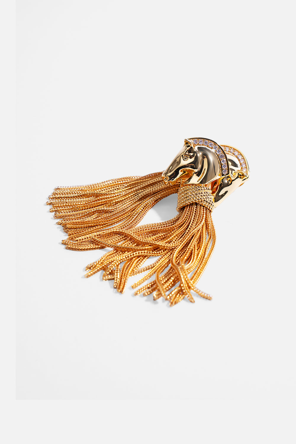 SAVAGE BEAUTY TASSEL EARRINGS GOLD