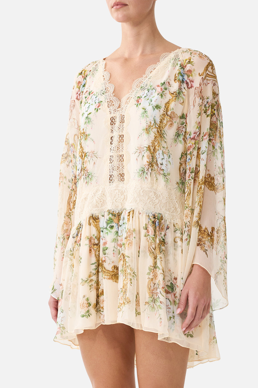 RELAXED SHORT DRESS WITH DROPPED WAIST A CERTAIN JE NE SAIS QUOI