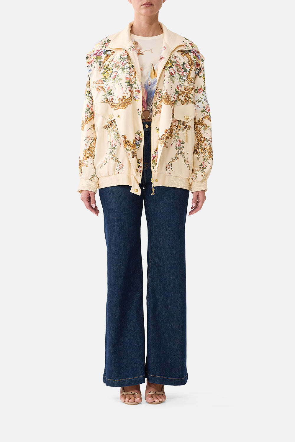 DOUBLE COLLARED OVERSIZED JACKET A CERTAIN JE NE SAIS QUOI