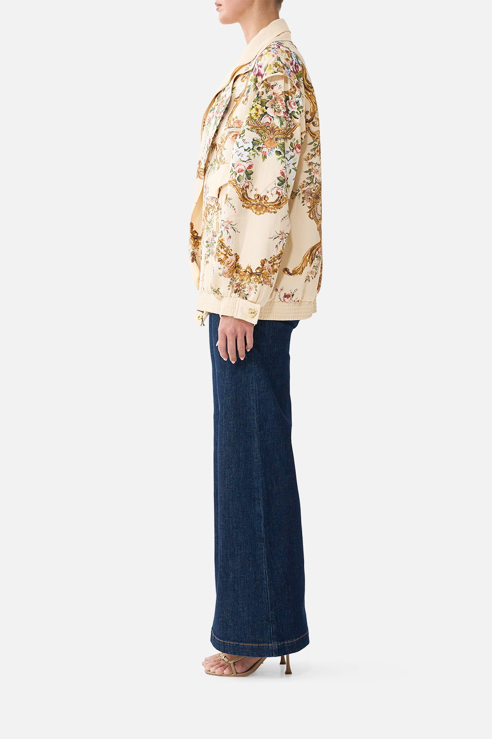 DOUBLE COLLARED OVERSIZED JACKET A CERTAIN JE NE SAIS QUOI