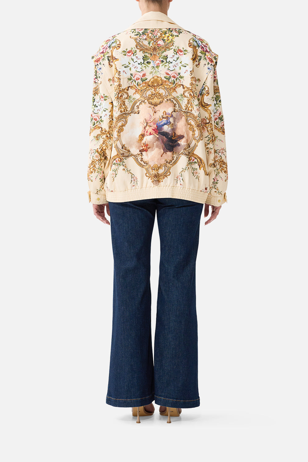 DOUBLE COLLARED OVERSIZED JACKET A CERTAIN JE NE SAIS QUOI