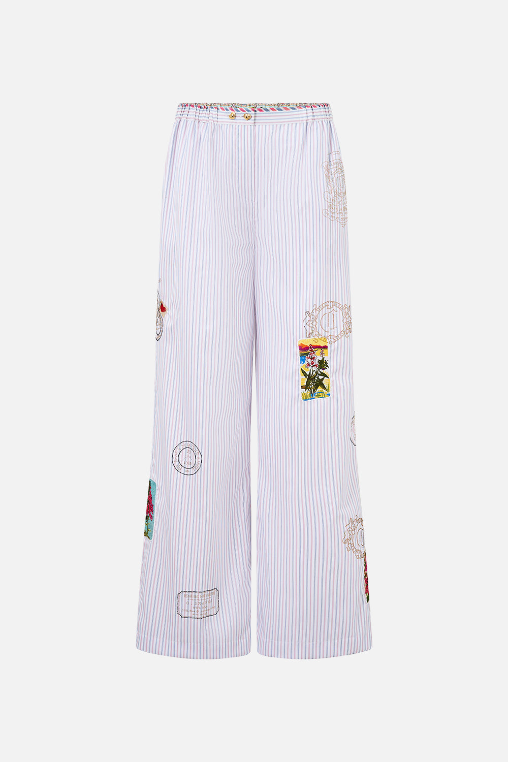BUTTON FRONT LOUNGE PANT LA BELLE BOTANIQUE