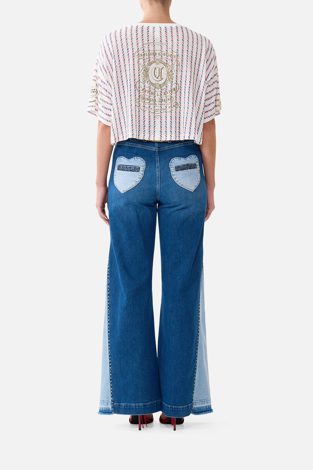 BOXY CROP TEE LA BELLE BOTANIQUE