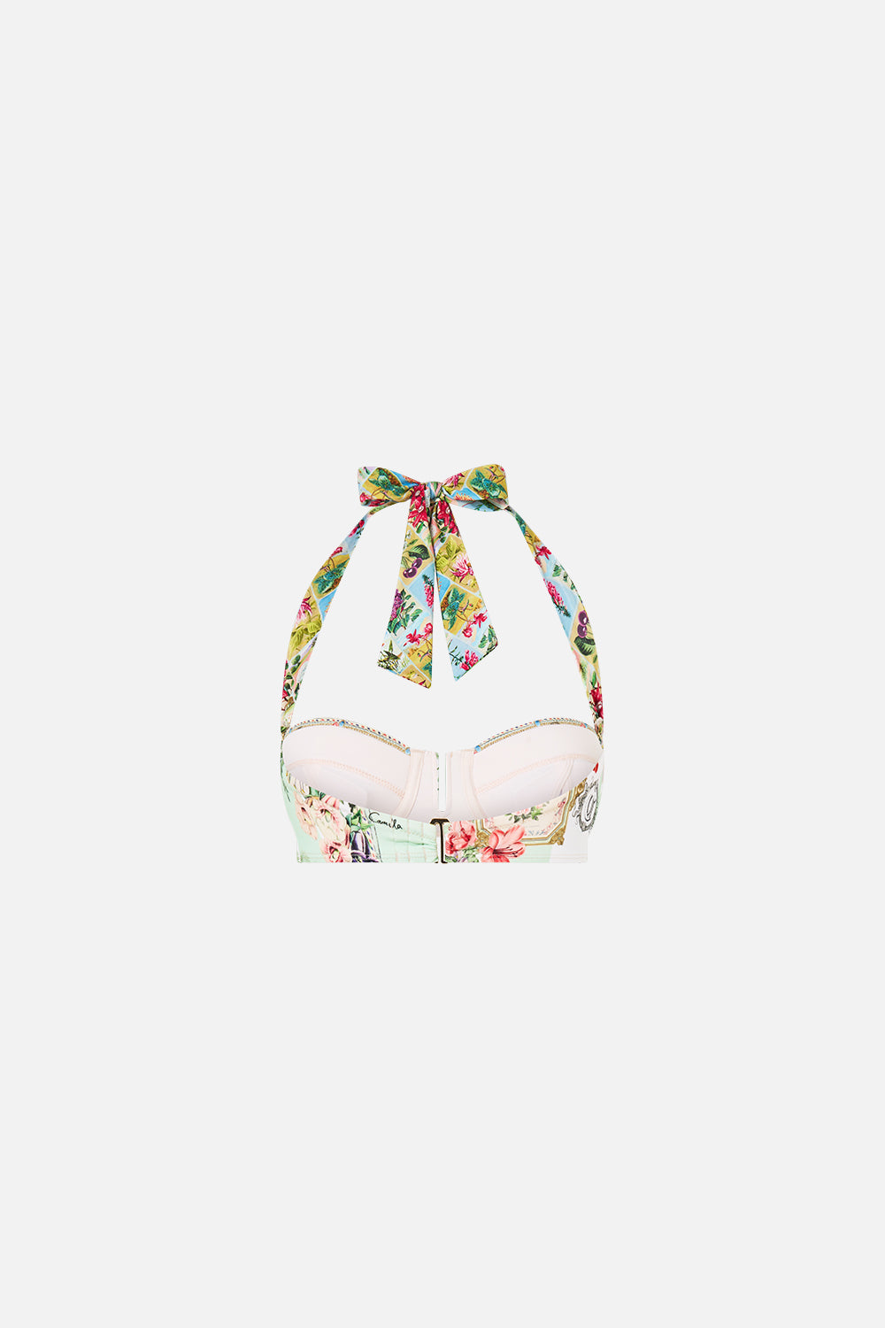 UNDERWIRE HALTER BRA LA BELLE BOTANIQUE
