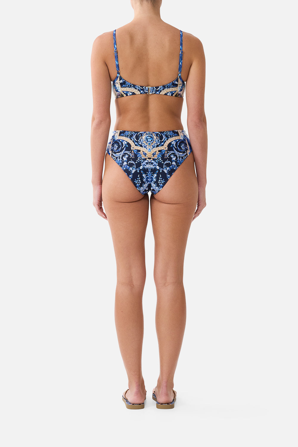 The Sweet Sacre Bleu Sweetheart Neck Underwire Moulded Bikini Top
