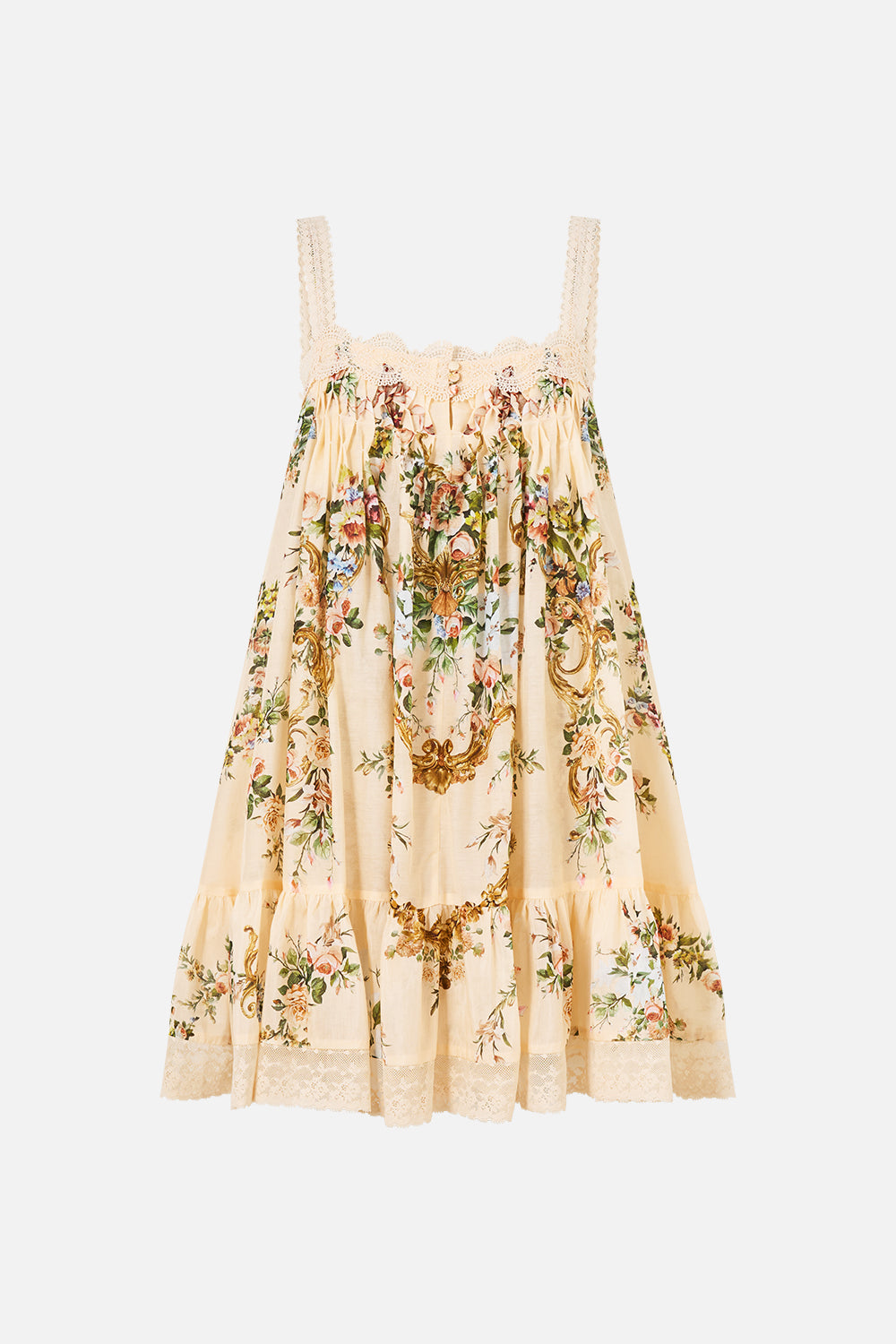 A-LINE SHORT DRESS WITH LACE A CERTAIN JE NE SAIS QUOI