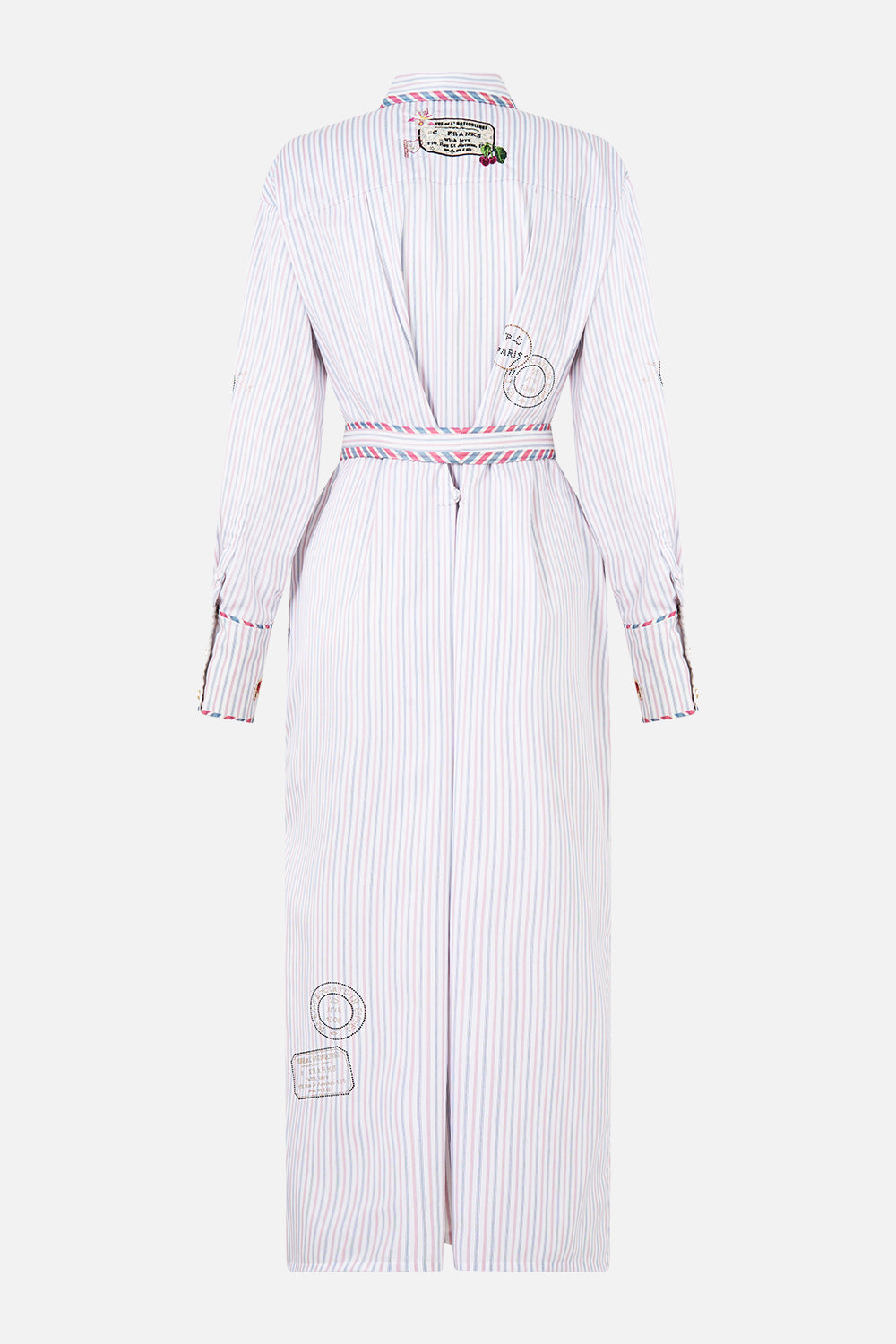 BUTTON FRONT LONG DRESS LA BELLE BOTANIQUE