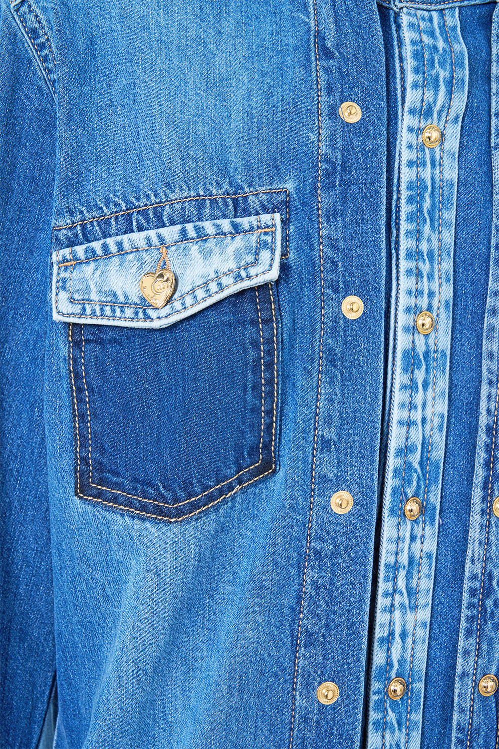 SOPHY RELAXED SHIRT DENIM