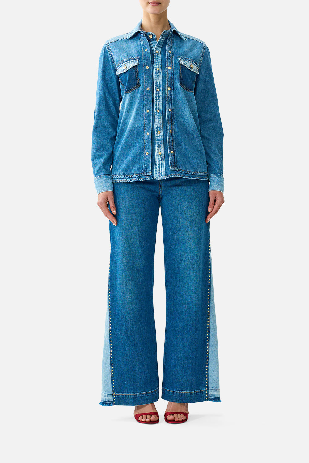 SOPHY RELAXED SHIRT DENIM