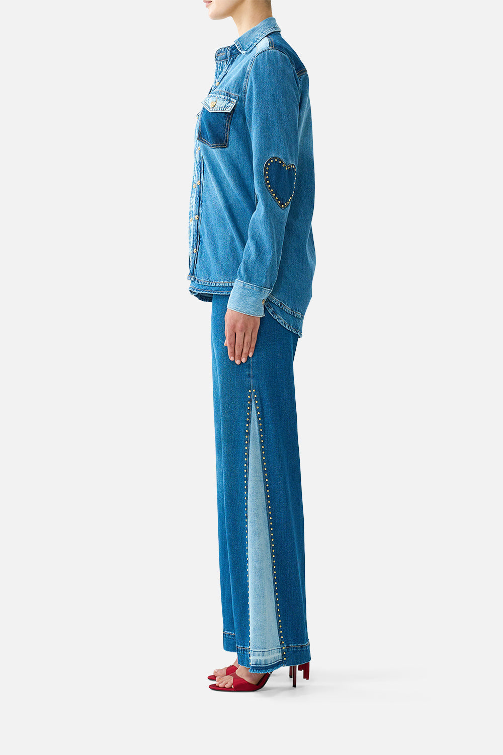 SOPHY RELAXED SHIRT DENIM