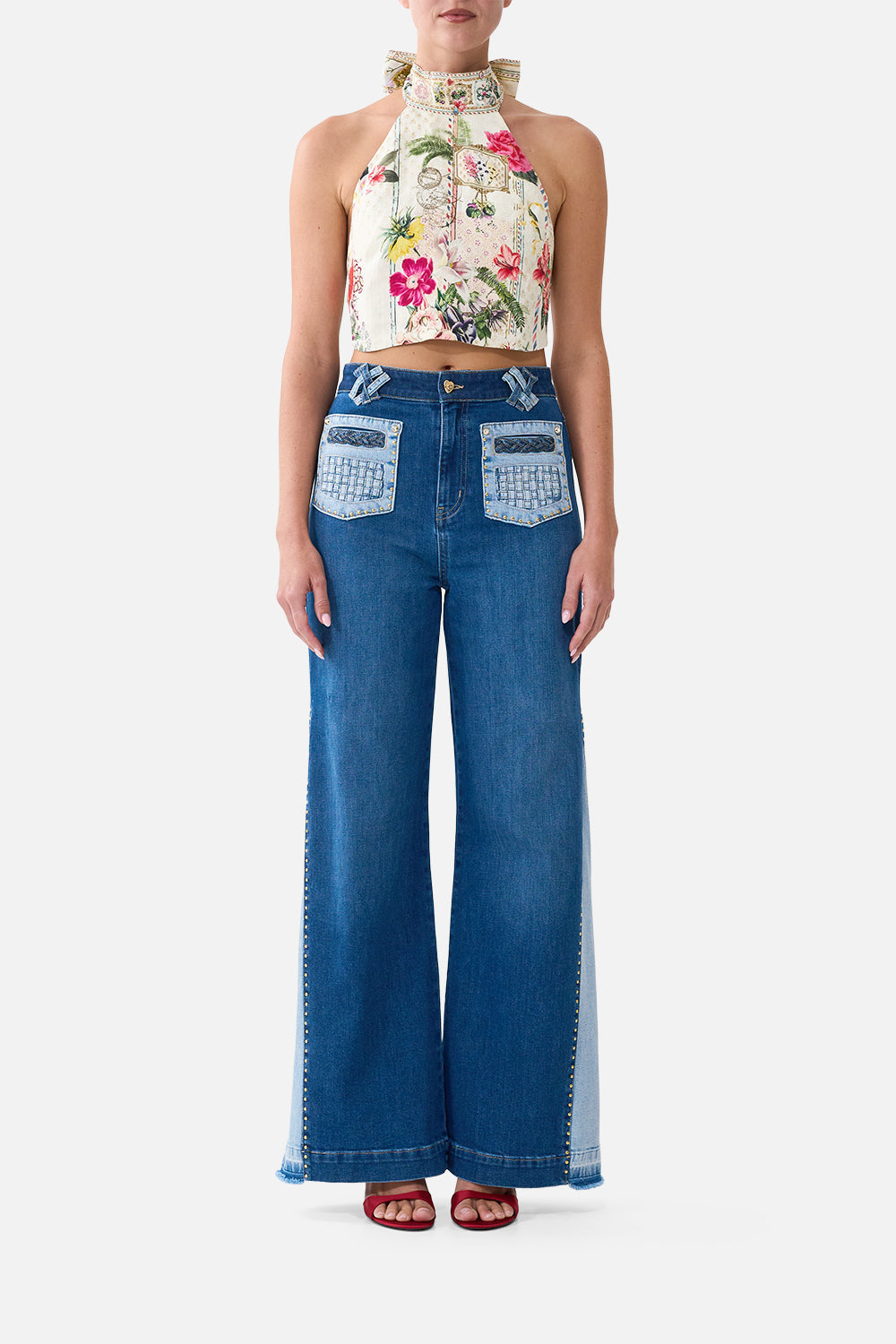 JENNA HIGH WAISTED FLARE DENIM