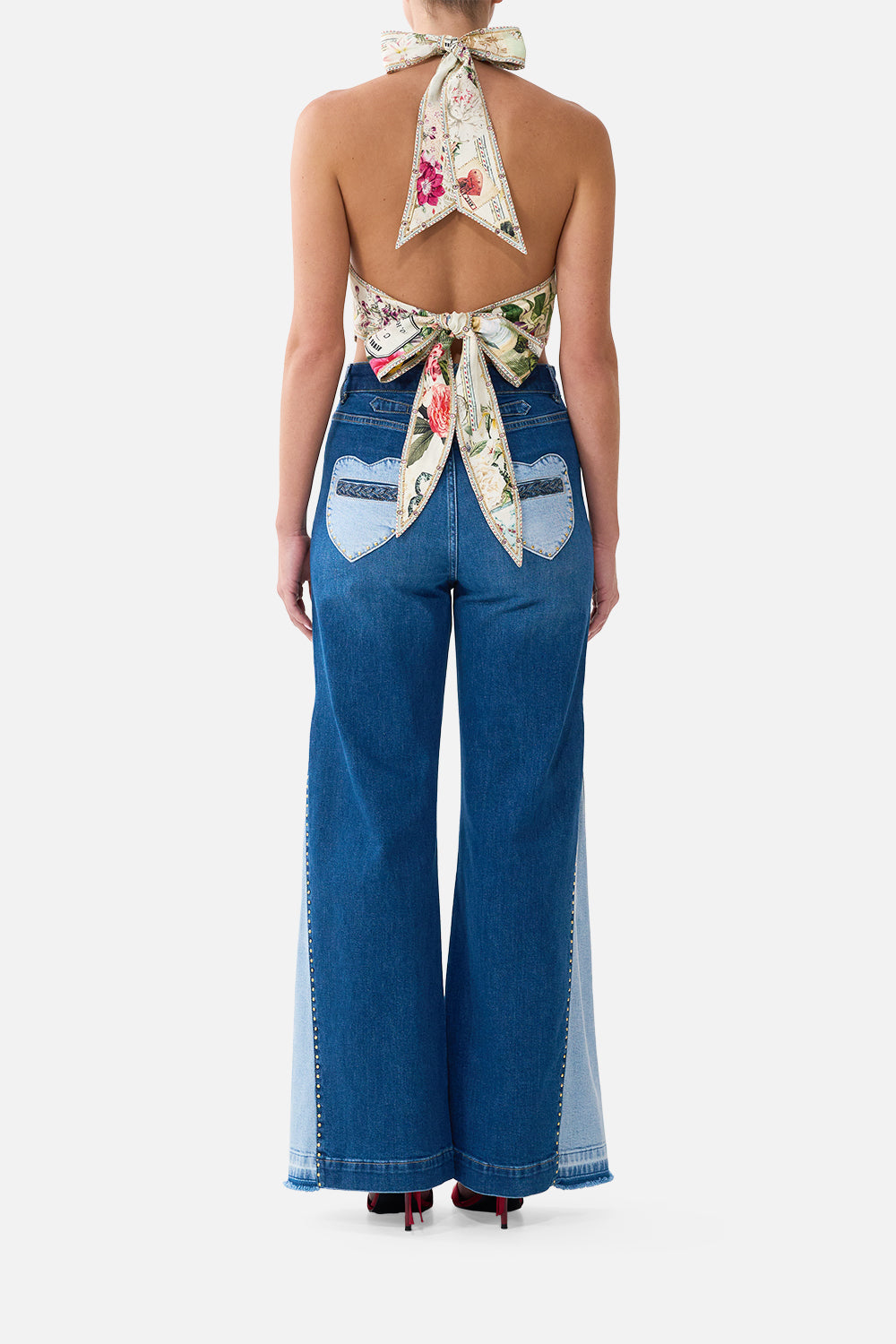 JENNA HIGH WAISTED FLARE DENIM