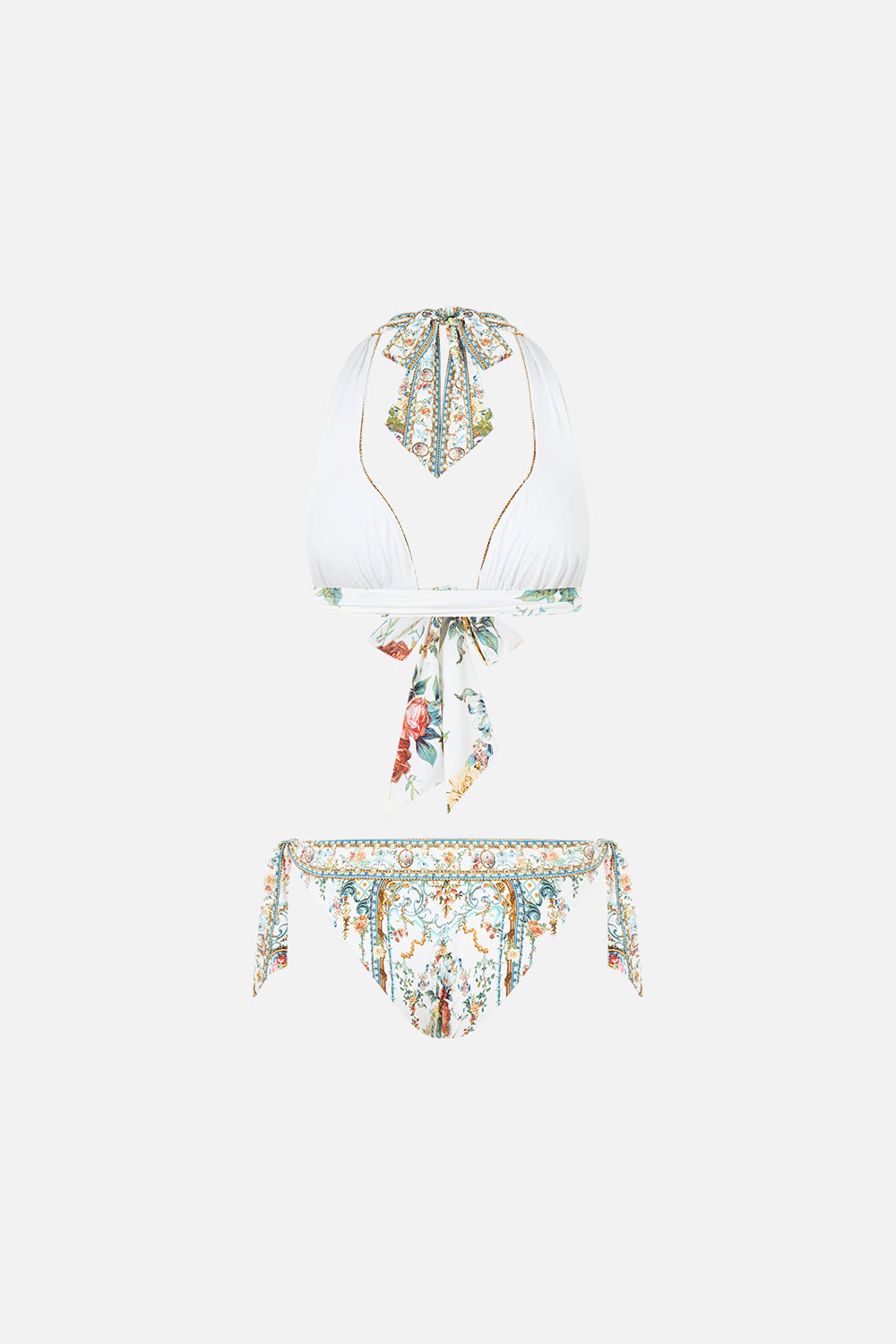 SOFT THICK TIE TRI BIKINI SET BALLAD OF THE BIBLIOTHÈQUE