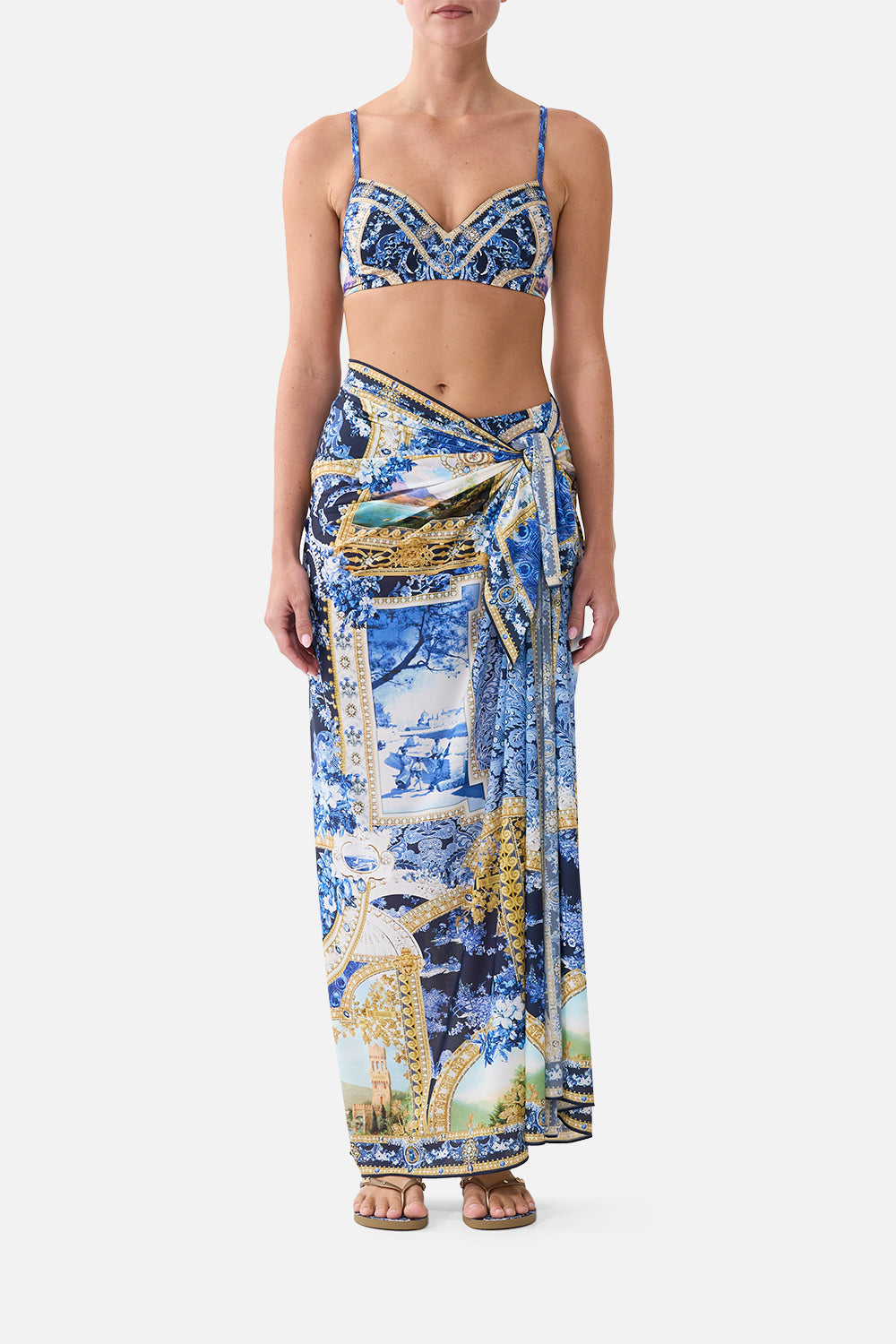 The Sweet Sacre Bleu Multi Wear Long Sarong