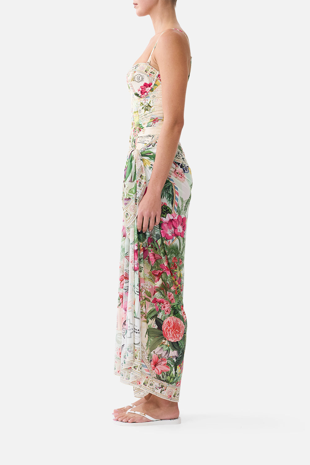 MULTI WEAR LONG SARONG LA BELLE BOTANIQUE