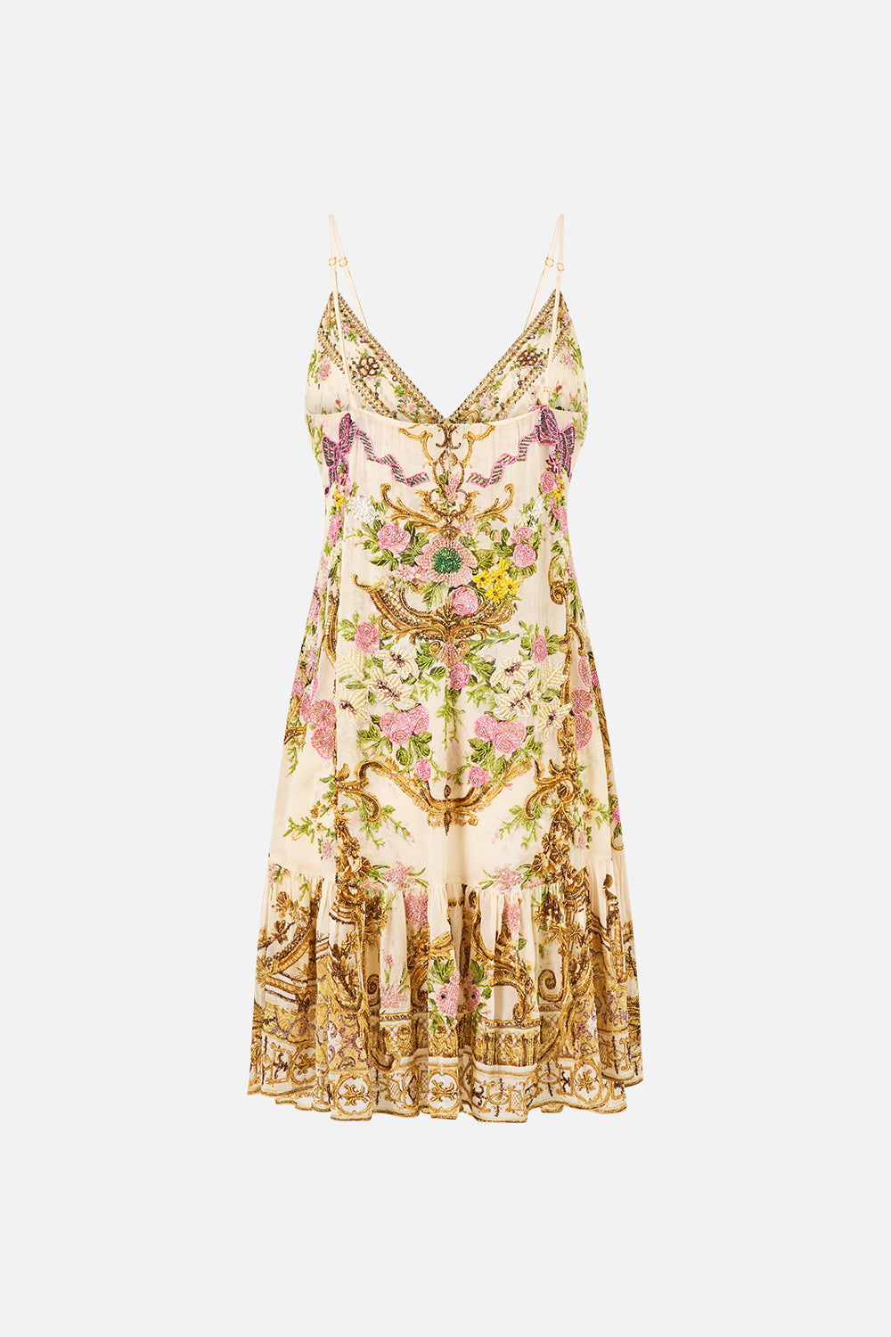SHORT SLIP DRESS WITH HEM PANEL A CERTAIN JE NE SAIS QUOI