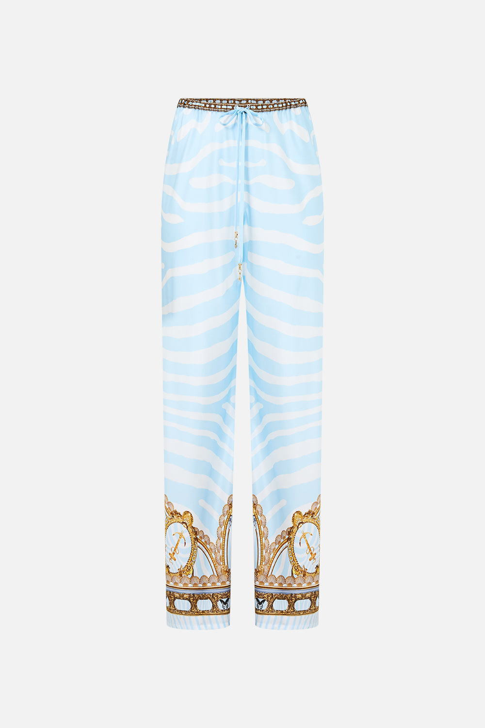 The Bias Cut Drawstring Pant in print Spirit Of Stripes