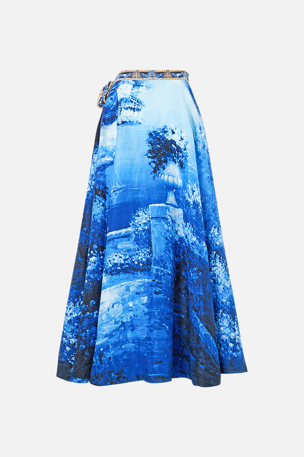 MAXI WRAP SKIRT SWEET SACRÉ BLEU