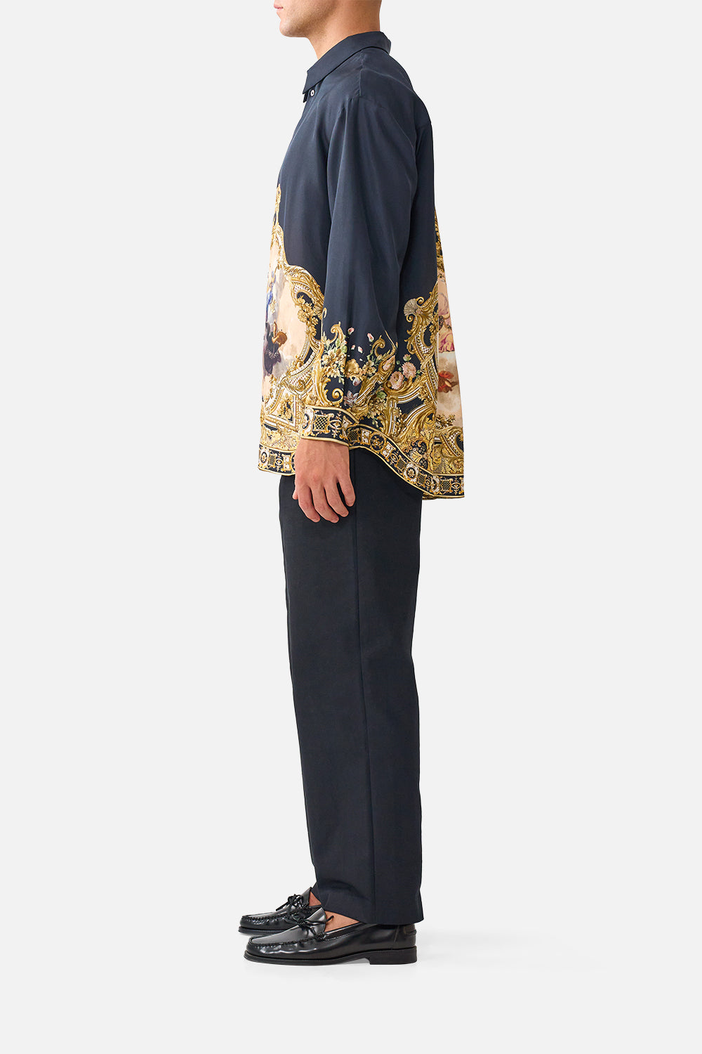 LONG SLEEVE OVERSIZED SHIRT VERSAILLES OR DIE