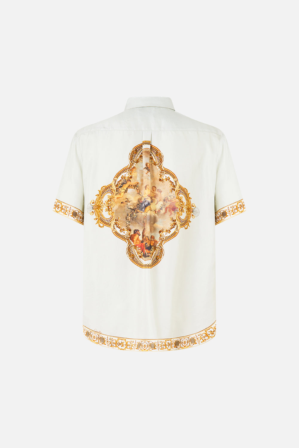 SHORT SLEEVE OVERSIZED SHIRT QUEEN OF BOHEMIA