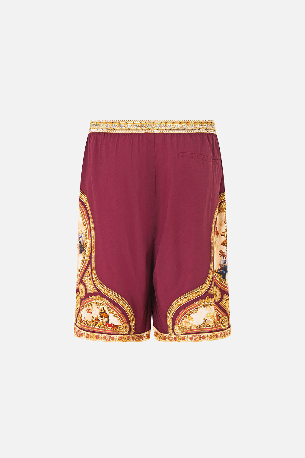 BAGGY LONG WALK SHORT WITH ELASTIC WAIST QUEEN OF BOHEMIA