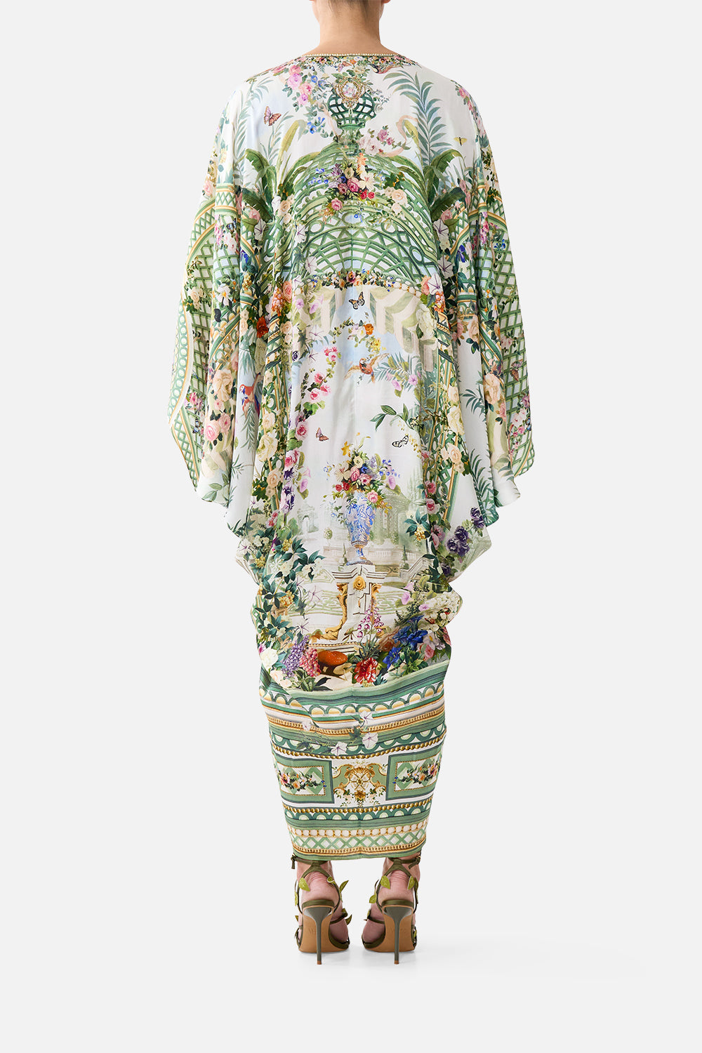 The CAMILLA T SHAPE LONG KAFTAN ART FOR THE EMPRESS