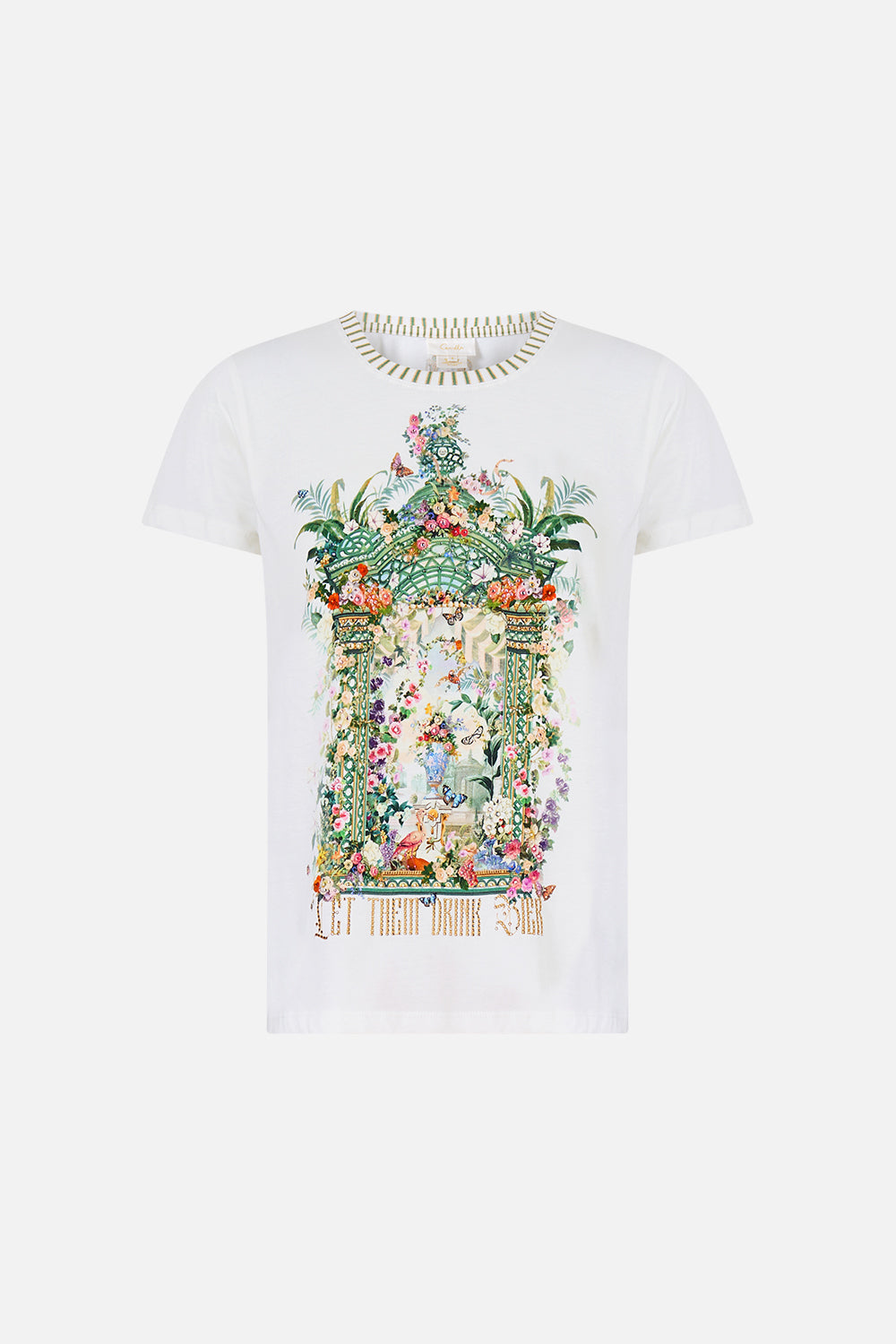 T-SHIRT RAS DU COU COUPE AJUSTÉE L'ART POUR L'IMPERATRICE