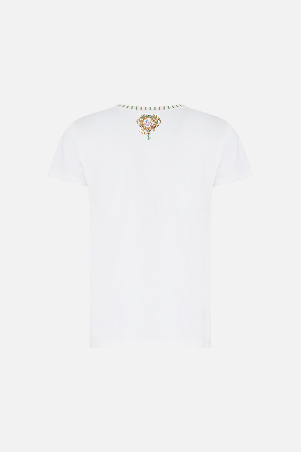 T-SHIRT RAS DU COU COUPE AJUSTÉE L'ART POUR L'IMPERATRICE