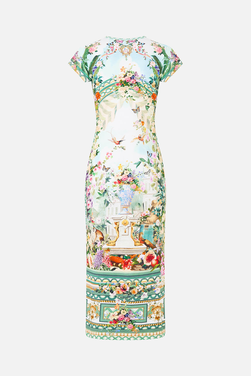 JERSEY  TANK DRESS WITH CAP SLEEVES ART FOR THE EMPRESS