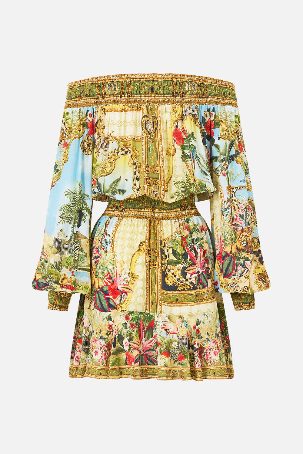OFF SHOULDER SHORT DRESS WANDERLUST EMPIRE