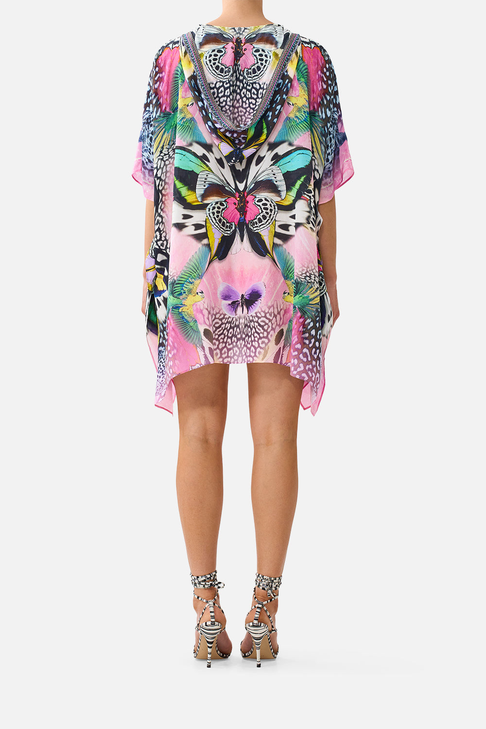 The CAMILLA SHORT HOODED KAFTAN MILLAMORPHOSIS