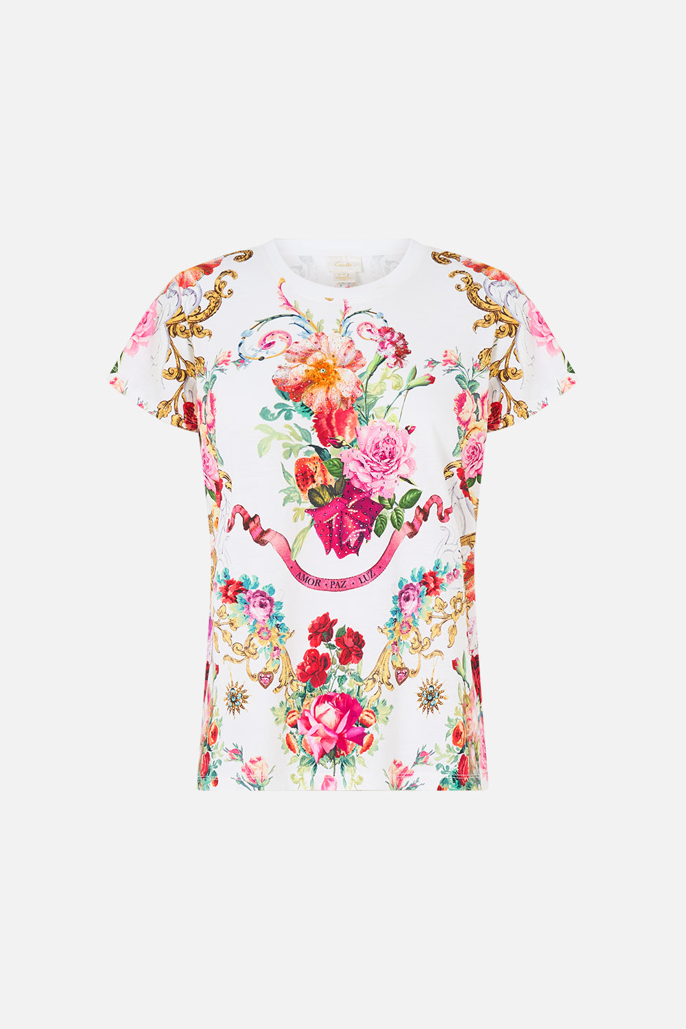 TEE-SHIRT COL ROND COUPE AJUSTÉE TORERO LIBERTINE