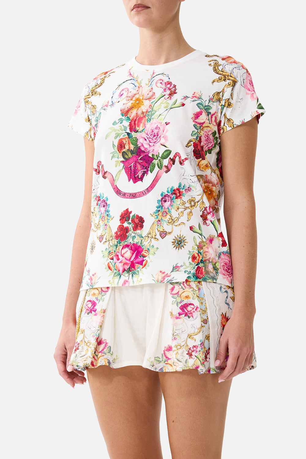 TEE-SHIRT COL ROND COUPE AJUSTÉE TORERO LIBERTINE